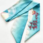Two Christmas Print Thin Scarves / Hair Bands / Scarves Photo 1