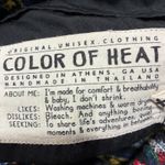 Color of Heat Striped Boho Festival Mini Skirt Elastic Waist Black Size M Photo 4