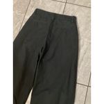 BDG Urban Outfitters Black Wide Leg Pleated High Waisted Cropped Pants Size 0 Photo 3