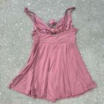 Urban Outfitters Dusty Rose Pink Mini Tank Top Romper // soft light flirty Photo 5