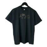 90s Vintage Two Elephant T Shirt USA Animal Rhinestones Studs Graphic Tee Large Photo 1