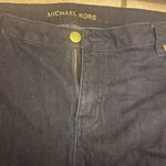 Michael Kors  womens dark denim straight leg jeans Photo 2