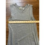 Zella Sporty Womens Light Grey Sleeveless Dress Ruched and tied hem Size Small Photo 5