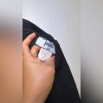 Tadashi Shoji Tadashi Black drape side slit skirt Size medium Photo 1