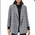 Theory Clairene Weston Plaid Wool Cashmere Double Faced Jacket XL Photo 7
