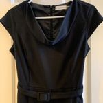 Calvin Klein  Black Belt Waisted Dress Photo 1