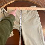 Faherty  Women’s Beige Khaki Straight Leg Pants Size 6 Cotton Blend Chino Style Photo 6