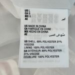 Bar III  Blazer Jacket Women Large White Black Pink Plaid Double Button Tweed Photo 6