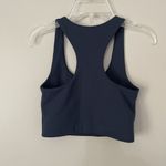 Girlfriend Collective  Size XS Blue Sleeveless Crop Top Sports Bra Workout Photo 3