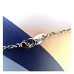 BW silver tone pearl rhinestone necklace Photo 5