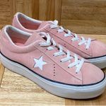 Converse 564382C Chuck Taylor One Star Suede Platform Ox Bleached Coral Size 9 Photo 13