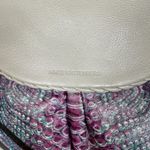 Aimee Kestenberg  Snake Print Leather Satchel Shoulder Bag Photo 4