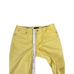 Talbots  Flawless Five Pocket Boyfriend Jeans Yellow 12P Petite Stretch Casual Photo 3