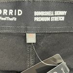 Torrid  Black Studded Bombshell Skinny High-Rise Jeans - New - Size 18 Short Photo 5