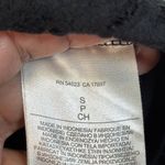 Banana Republic  Black Lace Short Sleeve Blouse Round Neck Size Small EUC #2923 Photo 4