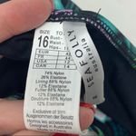 Seafolly Las Palmas Hipster Bikini Bottoms Size 12 Black Tropical NWT Photo 5