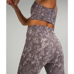 Lululemon Wunder Train Longline Animal Snake Print Sports Bra Crop Tank Top Sz S Gray Photo 4