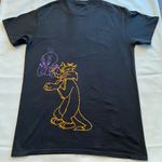 Looney Tunes men’s size small black cotton t shirt bugs daffy taz neon graphic Photo 2