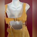 Azura cutout denim dress Gold Photo 4