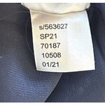 Ann Taylor Women's Navy Blue Floral Flutter Toile Smocked Yoke Top Size L Size L Photo 7