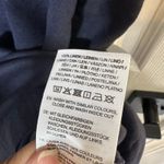 Gant 100% European Flax Linen Short Sleeve Navy Shirt Dress Midi Size 38 US 8 Blue Photo 5