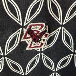 Peter Millar Boston College Pullover Top Women's Medium Black White Photo 7