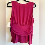 Chelsea28  Fuchsia Sleeveless Top Size XL Photo 5