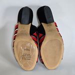 Botkier Posie Poppy Multicolor Stripe Suede Slide Mule Sandals – Size 9 Eclectic Photo 7