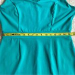 Cynthia Rowley Aquamarine Fitted Nylon Sleeveless Dress L Large Photo 6