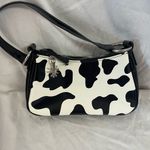Delias Dolls Kill Cow Print Purse Mini Bag Handbag PVC Patent Leather Y2K Black Photo 1