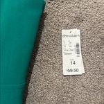 Jones Studio  Green Dress SIZE 14 Photo 1