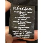 For Love & Lemons Rita Black & White Midi Dress Size Medium NWT Photo 14