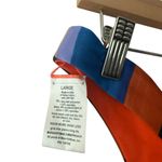 Mara Hoffman Kay Low Rise Cheeky Colorblock Stripe Multicolor Bikini Bottoms L Photo 1