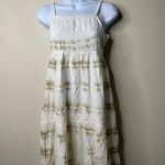 Aerie NEW  White Tie Dye Tiered Maxi Sundress Women's XS Photo 2