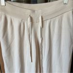 Oh Polly  ribbed knit joggers sweatpants high waisted influencer bo+tee ivory Photo 4