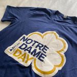 Notre dame shamrock shirt Blue Photo 7
