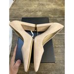 Marc Fisher Suede Abilene Pumps Size 7 In Light Pink Pointed Toe Block Heel Photo 4