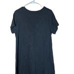 Soft Surroundings  Black Shirt Dress Size Large Photo 4