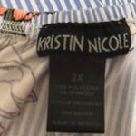 Kristin Nicole Floral 3/4 Sleeve Tunic Blouse. 2X. Photo 4