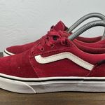 Vans  Red/White Women's Old Skool Shoes size 6 Photo 2