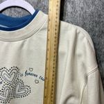 Vintage Grandma Sweatshirt Large Crewneck Rhinestones Embroidered Mc Sportswear‎ Photo 3