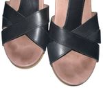 Dansko ‎ Sandals Women 41 (10.5) Daniela Black Leather Straps Platform Block Heel Photo 8