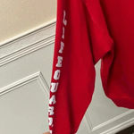 Red Lifeguard Hoodie Uni Sex size Medium White Photo 1