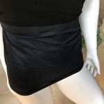 Shape Fx  Snap Side Slit Black Fitted Dress Women's Size 6 Photo 5