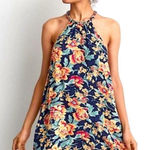 American Eagle  Floral Halter Dress - Size - XS Photo 0