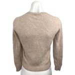 Quince  Brown 100% Cashmere Cozy Knit Crew Long Sleeve Pullover Sweater Top Sz S Photo 1