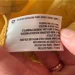 Knox Rose  Short Ruffle Sleeve Button Front Yellow Mini Sun Dress Size XS Photo 8