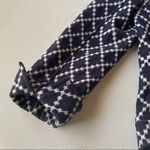 Ann Taylor Diamond Geo Print Zip Up Blazer Photo 8