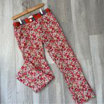 La Prestic Ouiston Pants cottonn floral womens Red (small) luxury funky colorful Photo 0