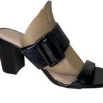 Kelly & Katie Women's Strappy Faux Leather with Buckle Block Mule Heel Sz 9.5 Photo 0